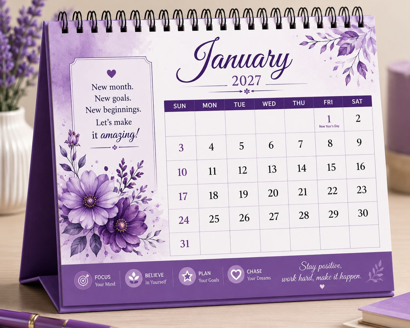 Desk Calendar
