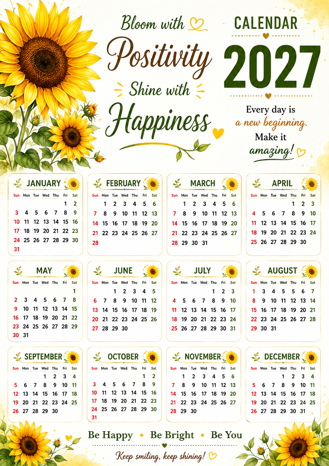Poster Calendar